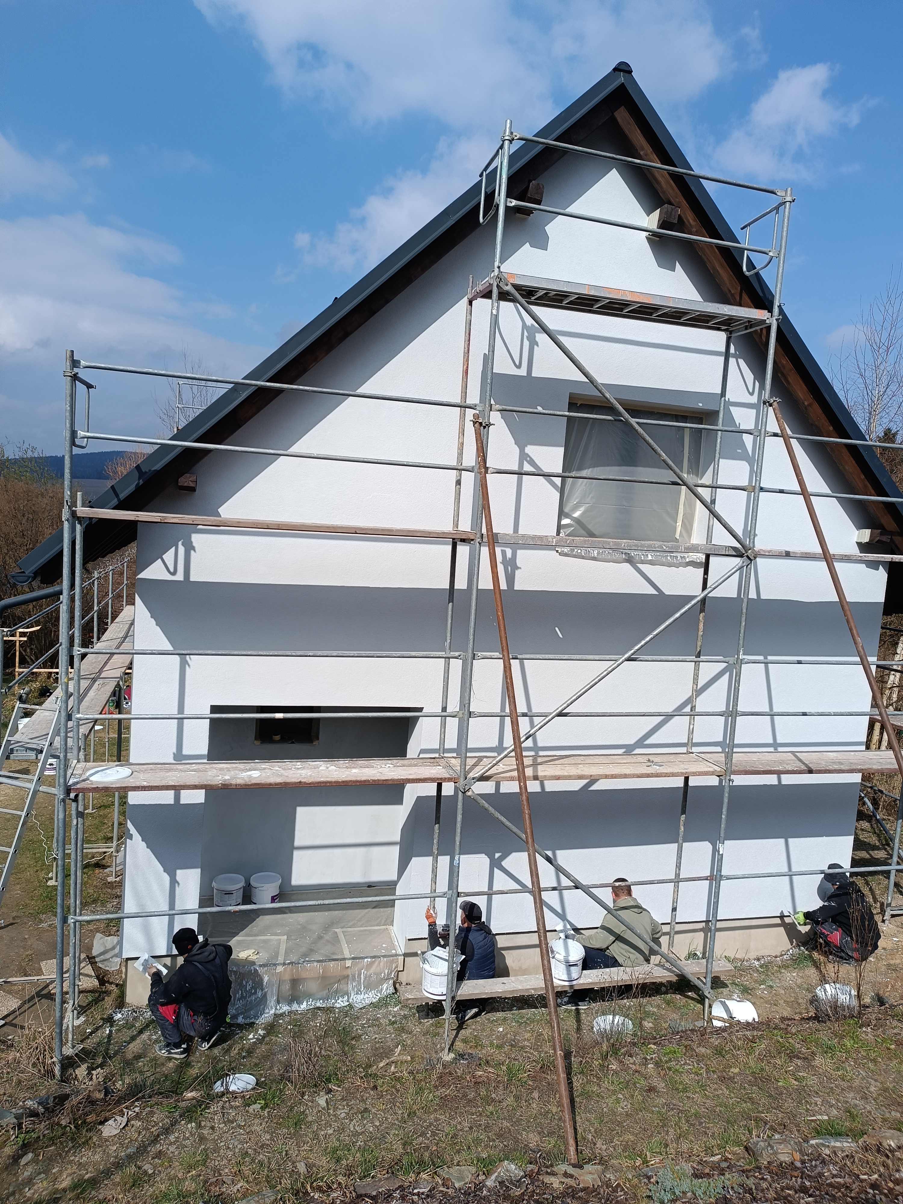 Montáž provětrávané fasády
